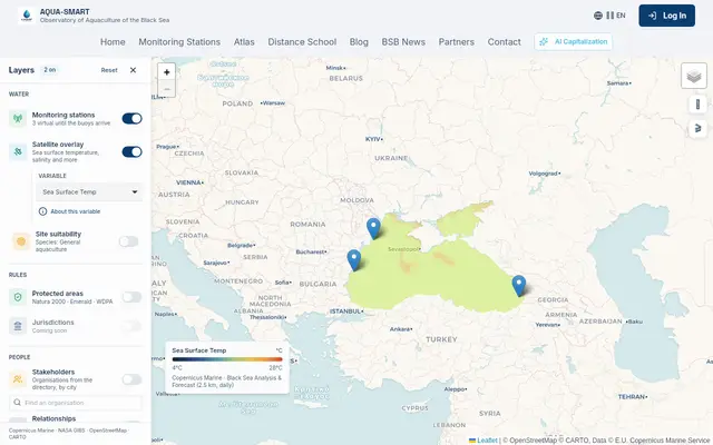 Exploring the AQUA-SMART Atlas: One Map for the Whole Black Sea