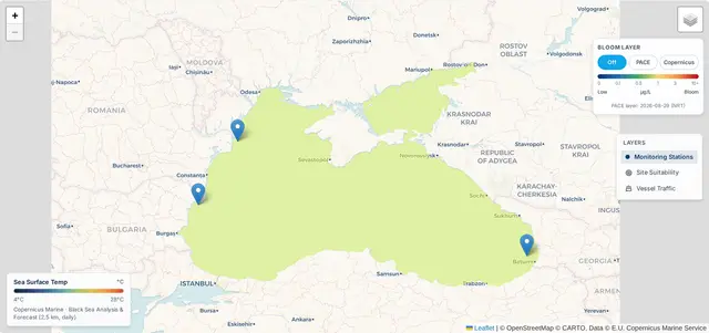 Introducing the AQUA-SMART Public API, Black Sea Data for Your App